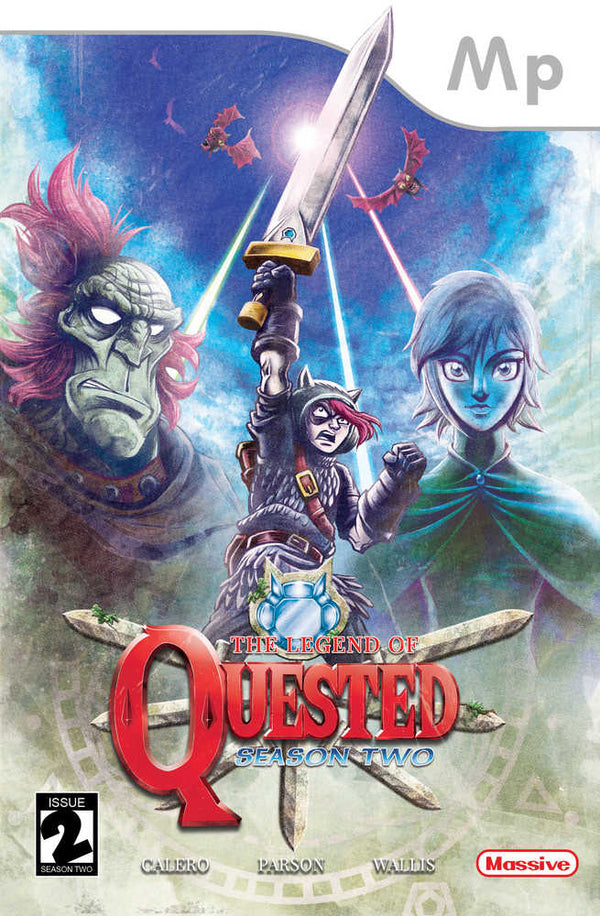 Quested Temporada 2 #2 Portada C Richardson Videojuego Homenaje