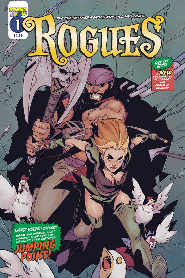 Rogues #1 (sur 24) couvrent un collier Pablo M