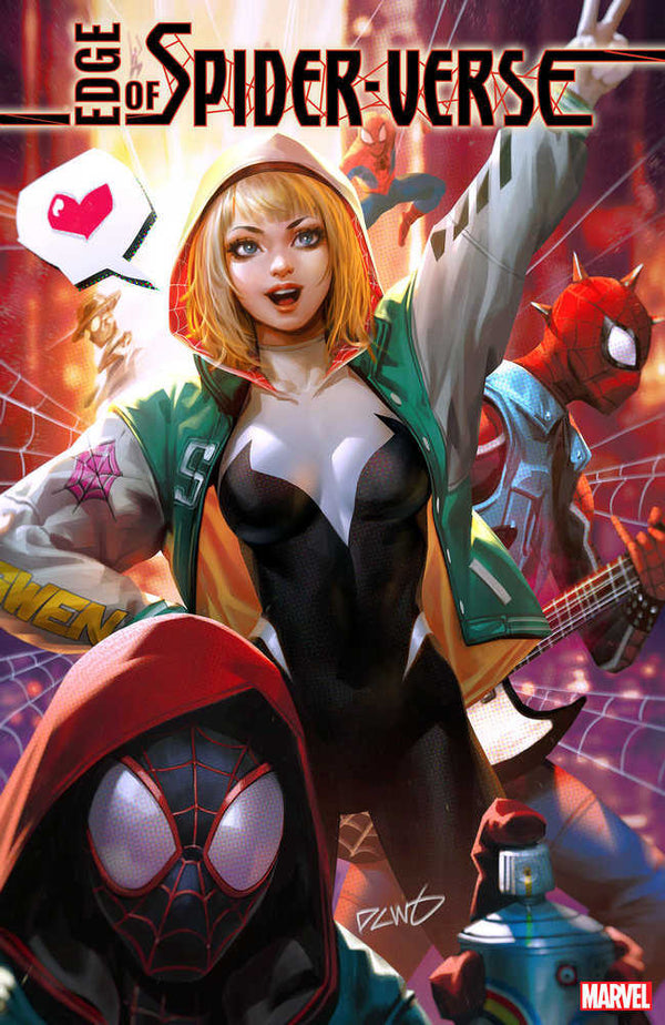 Edge Of Spider-Verse 1 Derrick Chew Spider-Gwen Variante