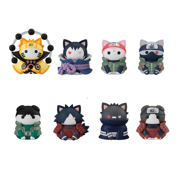 Naruto Nyaruto Last Battle Mega Cat Figure 8pc Blind Mystery Box