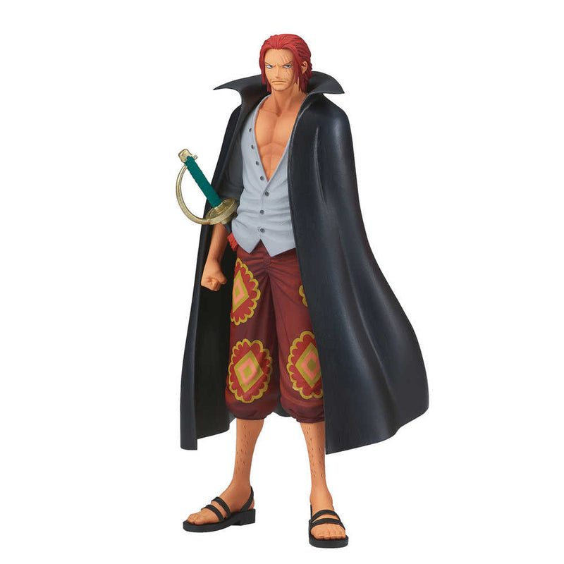 Figura Shanks Dxf de la serie Grandline, película roja de One Piece