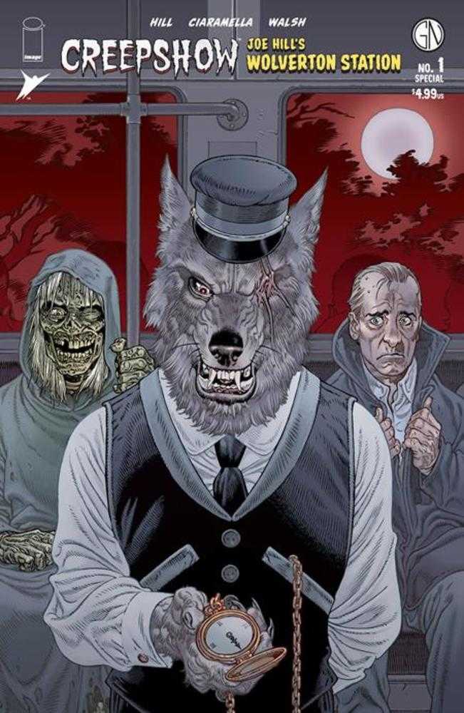 Creepshow Joe Hills Wolverton Station (One Shot) Cover B RodrÍGuez Variant (Mature)