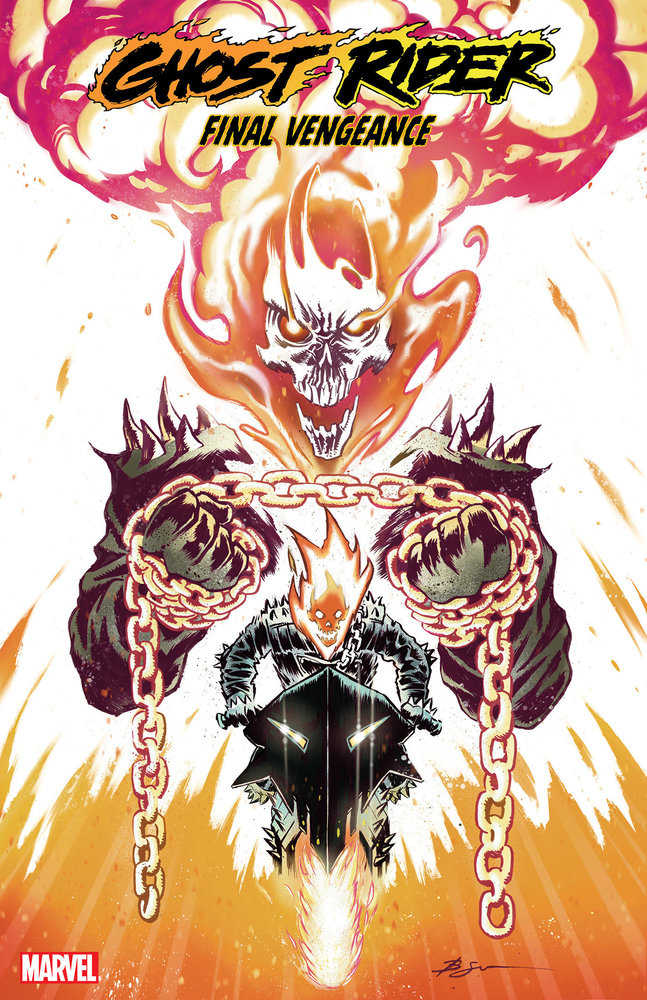 Ghost Rider: Final Vengeance 1 Variante de lámina de Ben Su