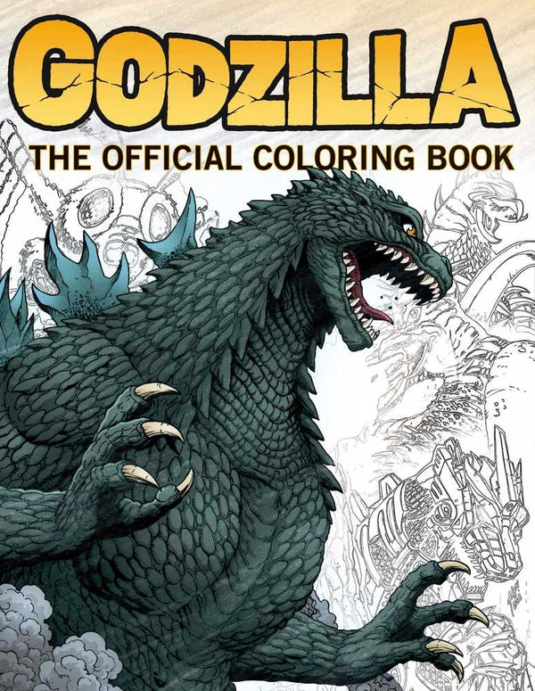 Libro para colorear oficial de Godzilla Tapa blanda