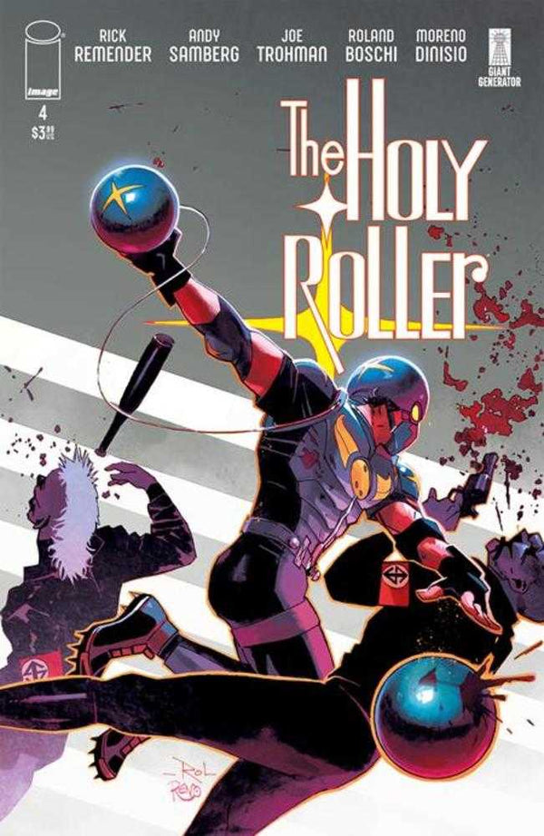 Holy Roller #4 (De 9) Portada A Boschi &amp; Dinisio