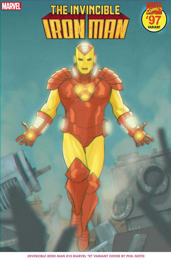 Invincible Iron Man 15 Phil Noto Marvel 97 Variante [Fhx]