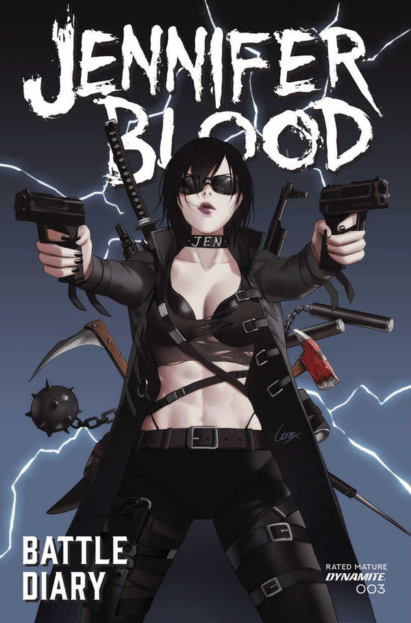 Jennifer Blood Battle Diary #3 Portada B Leirix (Maduro)