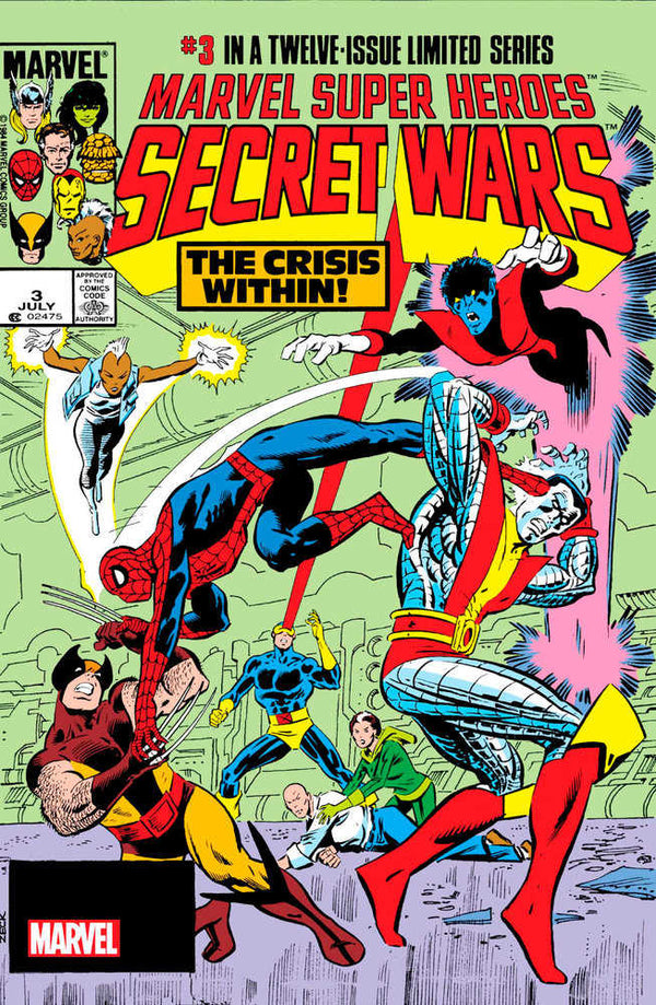 Marvel Super Heroes Secret Wars 3 Edición facsímil