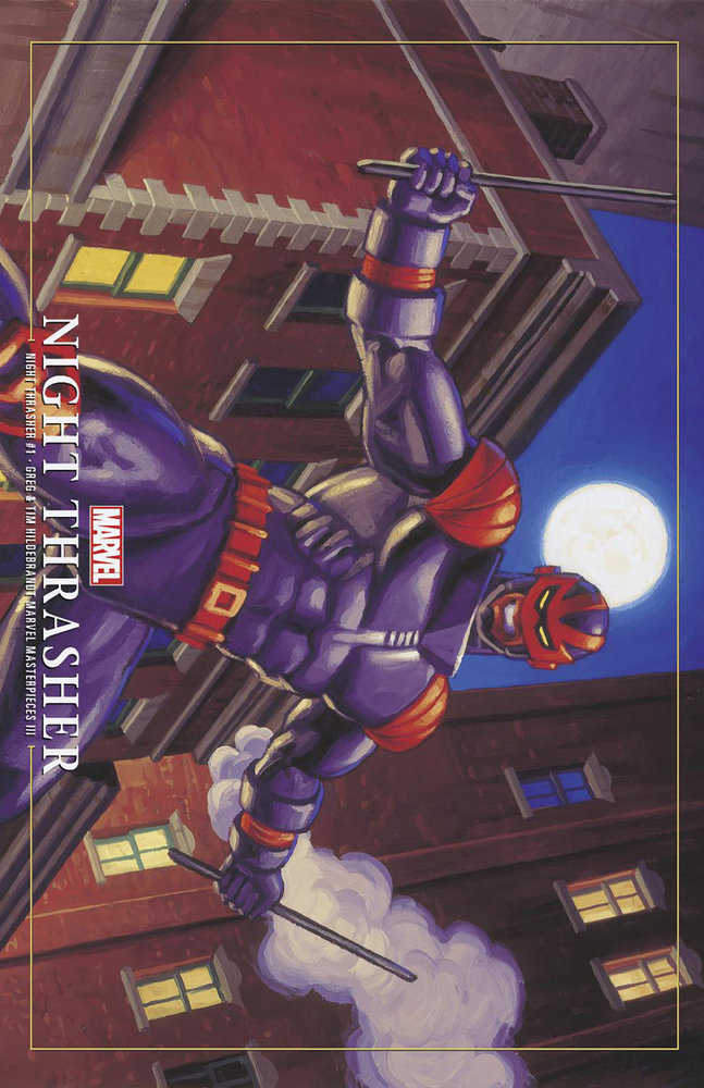 Night Thrasher 1 Greg et Tim Hildebrandt Night Thrasher Marvel Masterpieces III Variante