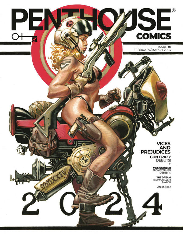 Penthouse Comics #1 Portada A Scalera (Maduro)