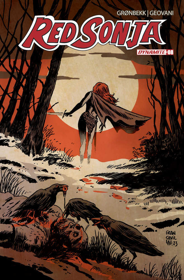 Red Sonja 2023 #8 Portada D Francavilla