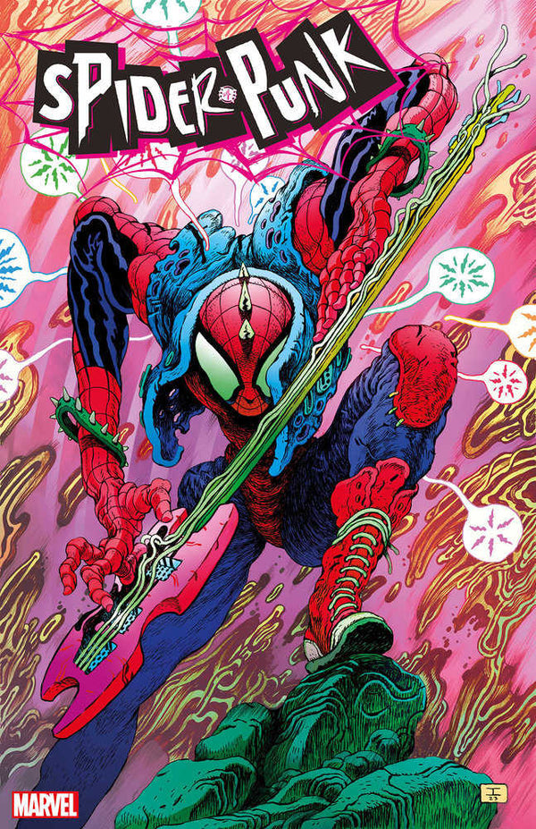 Spider-Punk : Arms Race 1 Ian Bertram, variante Foil