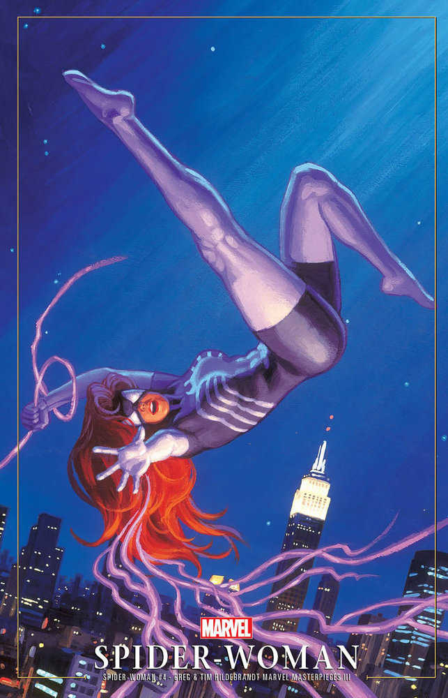 Spider-Woman 4 Greg et Tim Hildebrandt Spider-Woman Marvel Masterpieces III Variante [Gw]