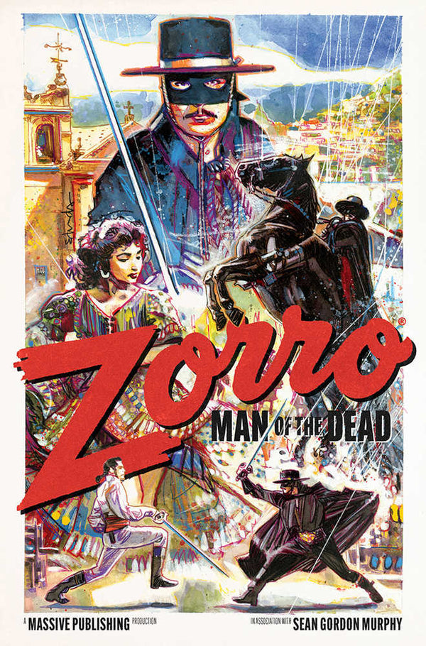 Zorro Man Of The Dead #2 (De 4) Portada C Película Homenaje (Maduro)