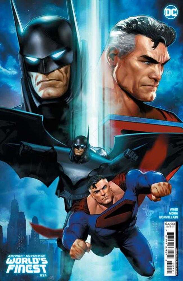 Batman Superman Worlds Finest #24 Couverture B Dave Wilkins Variante de papier cartonné