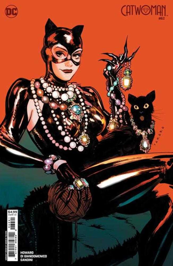 Catwoman #62 Portada B Variante de cartulina de Marcio Takara