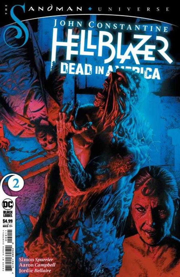 John Constantine Hellblazer Dead In America #2 (De 8) Portada A Aaron Campbell (Maduro)