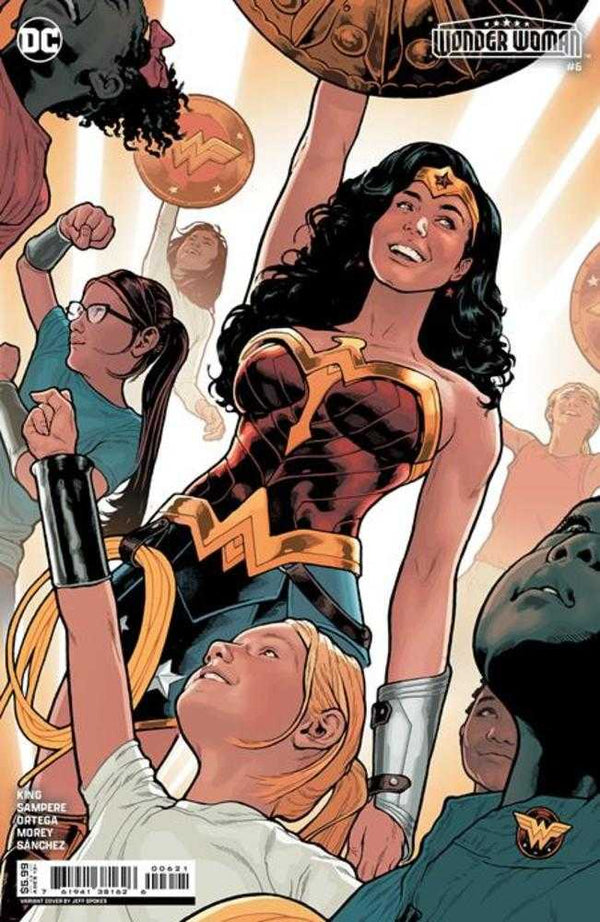 Wonder Woman #6 Couverture B Jeff Spokes Variante de papier cartonné