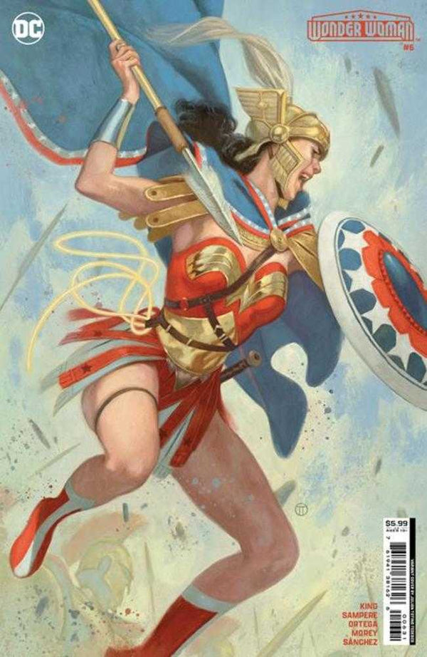 Wonder Woman #6 Couverture C Julian Totino Tedesco Variante de papier cartonné