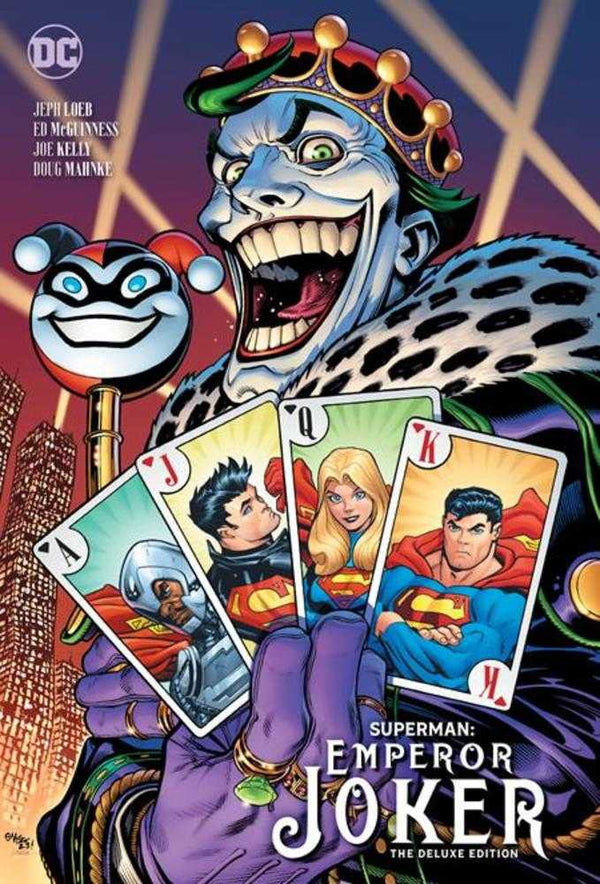 Superman Emperor Joker The Deluxe Edition Tapa dura Edición variante exclusiva del mercado directo