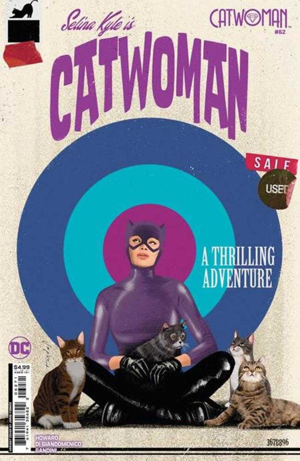 Catwoman #62 Couverture F Jorge Fornes Variante de papier cartonné