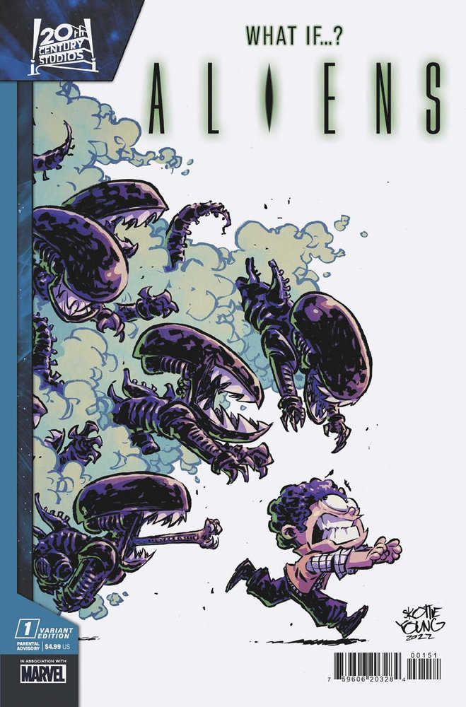 Extraterrestres : et si... ? Variante n°1 de Skottie Young