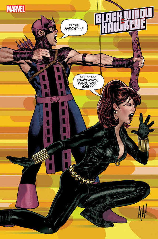 Black Widow &amp; Hawkeye #1 Variante d'Adam Hughes