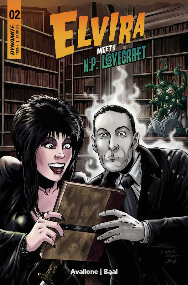 Elvira rencontre Hp Lovecraft #2 Couverture B Baal