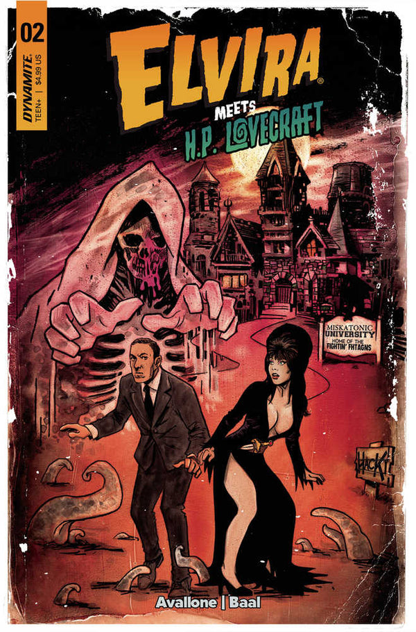 Elvira conoce a Hp Lovecraft #2 Cover C Hack