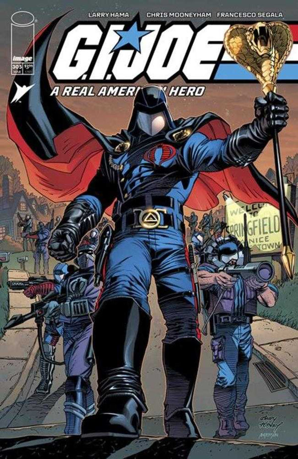 GI Joe A Real American Hero #305 Portada A Andy Kubert y Brad Anderson