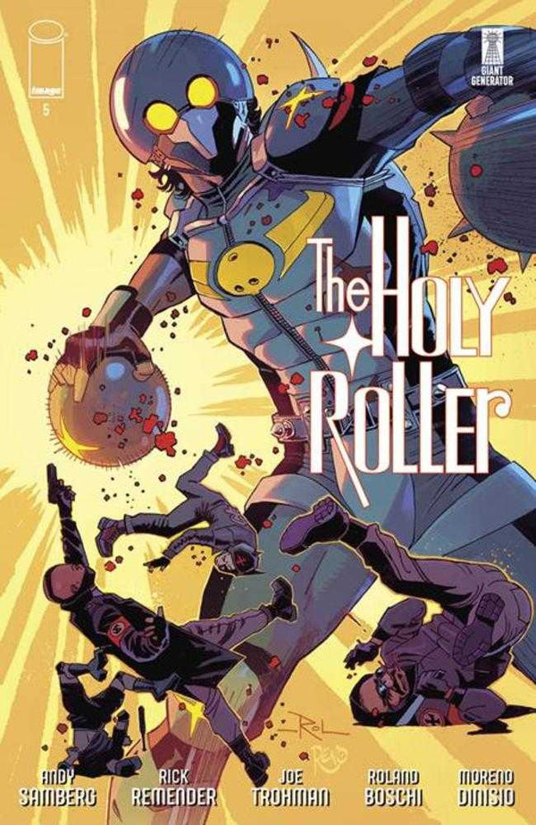 Holy Roller #5 (sur 9) Couverture de Roland Boschi et Moreno Dinisio