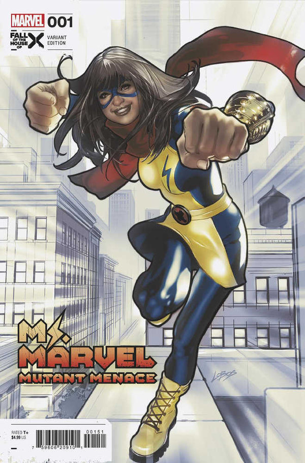 Ms. Marvel: Amenaza mutante #1 Variante de Pablo Villalobos