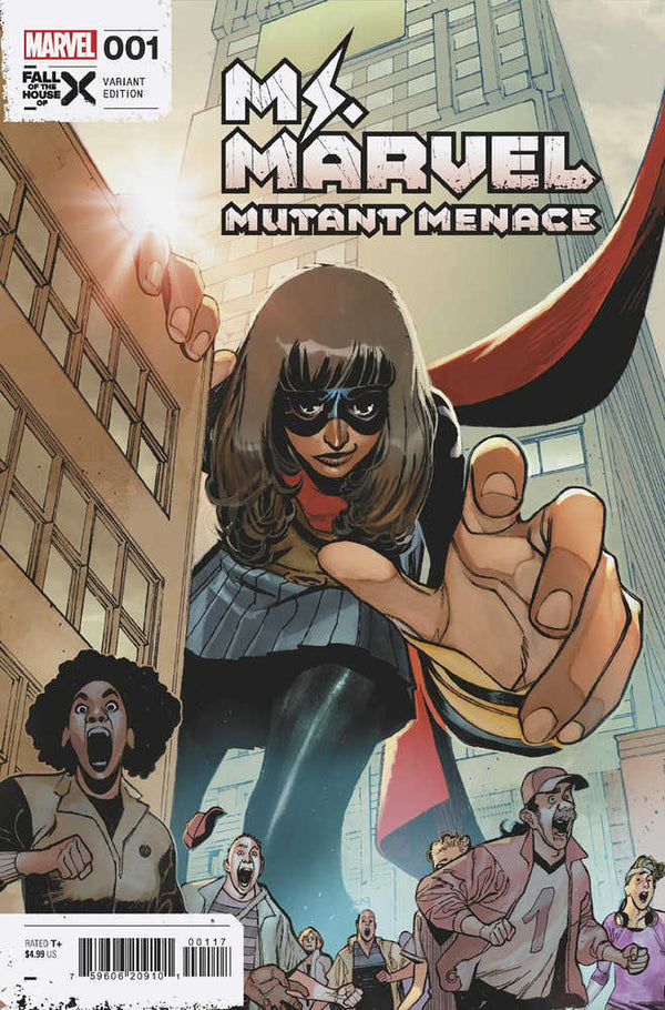 Mme Marvel : Mutant Menace #1 Variante Sara Pichelli