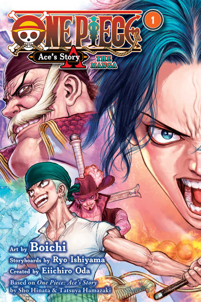 Novela gráfica de la historia de One Piece Aces Volumen 01