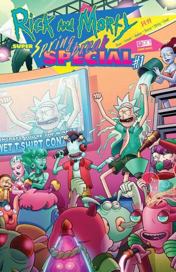 Rick et Morty Super Spring Break Special #1 Couverture B Susan Blake Variante (Mature)