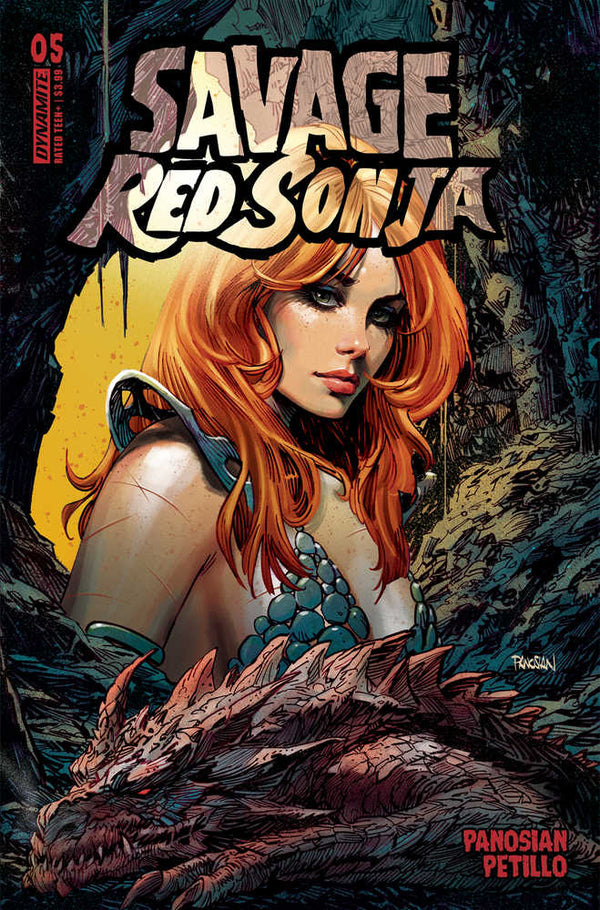 Savage Red Sonja #5 Couvre Un Panosian