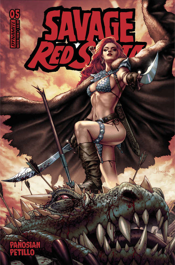 Savage Red Sonja #5 Portada C Anacleto