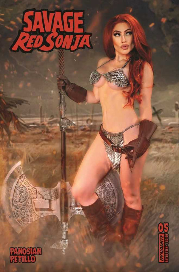 Savage Red Sonja #5 Couverture D Cosplay