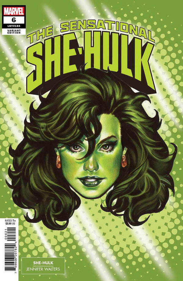 Sensationnelle She-Hulk #6 Variante de tir à la tête de Mark Brooks