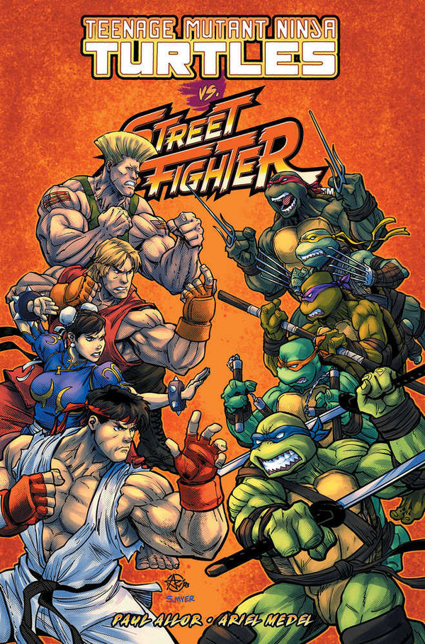 Teenage Mutant Ninja Turtles contre Street Fighter