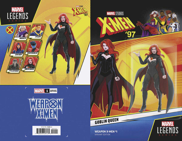 Arma X-Men #1 X-Men 97 Variante de figura de acción de Goblin Queen