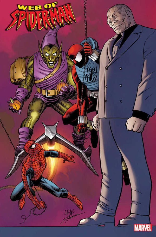Web Of Spider-Man #1 Variante de presagio de John Romita Jr.