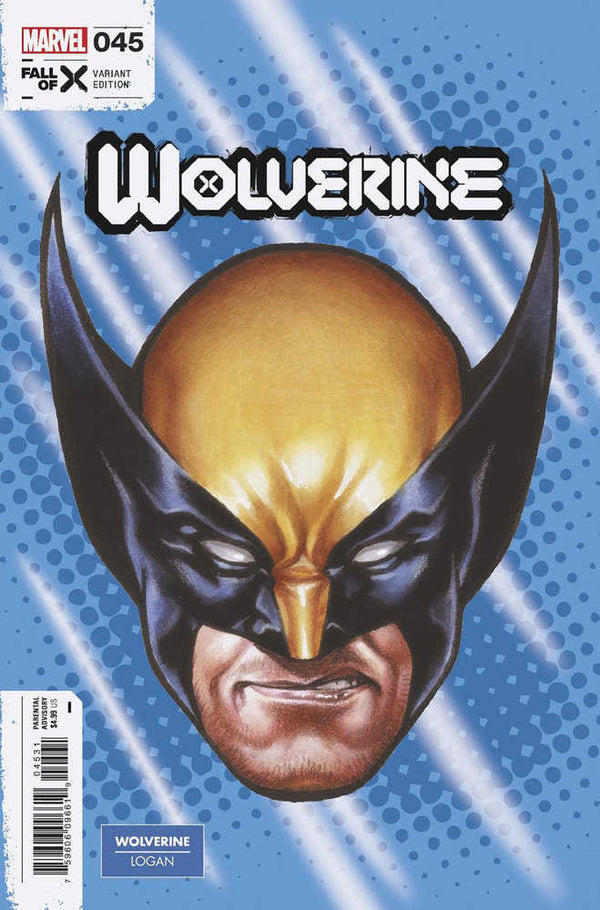 Wolverine #45 Variante de tiro en la cabeza de Mark Brooks