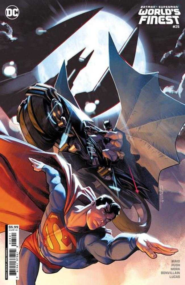 Batman Superman Worlds Finest #25 Portada B Variante de cartulina de Jamal Campbell