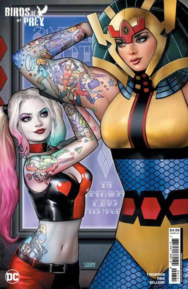 Birds Of Prey #7 Portada B Nathan Szerdy Variante de cartulina