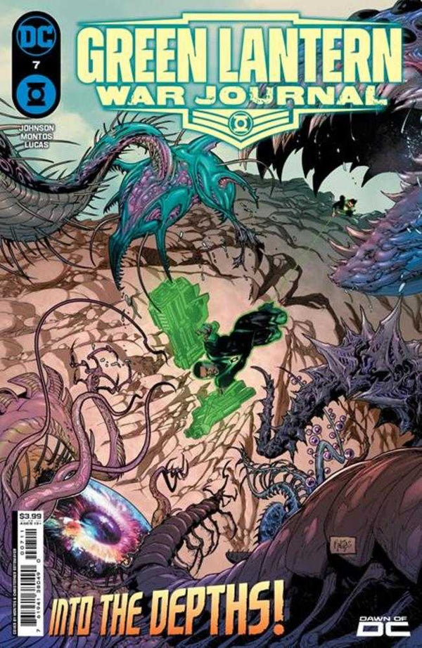 Green Lantern War Journal #7 Couverture A Montos