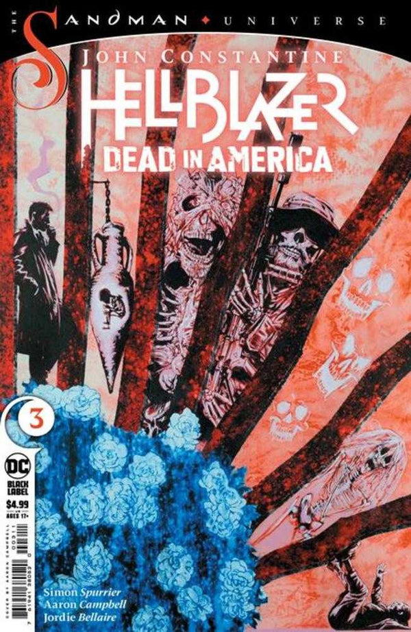 John Constantine Hellblazer Dead In America #3 (sur 9) Couverture A Aaron Campbell (Mature)