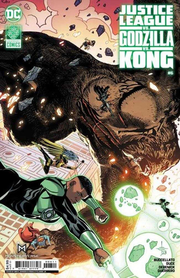 Justice League contre Godzilla contre Kong #6 (sur 7) Couverture A Drew Edward Johnson