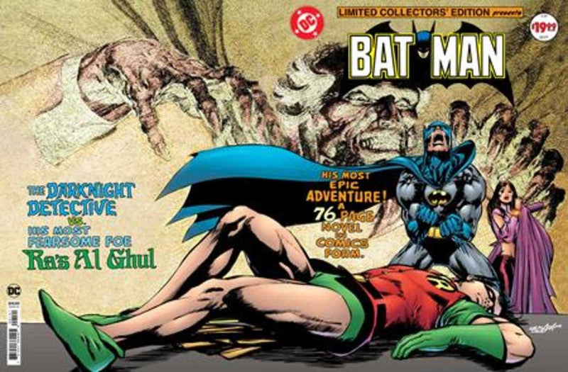 Edición limitada de coleccionista n.° 51 Edición facsímil Portada B Variante de lámina de Neal Adams