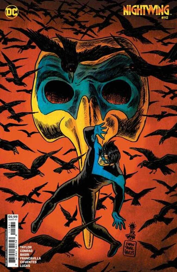 Nightwing #112 Portada C Francesco Francavilla Variante de cartulina